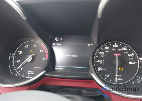 2017 Alfa Romeo Giulia Ti Awd from USA, damaged, VIN ZARFAEEN6H7544472